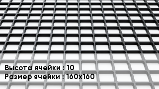 Георешетка 10 Ячейка: 160х160